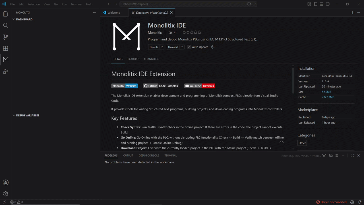Monolitix Demo